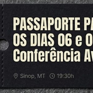 Ingresso para o dia 06 e 07 de Novembro (Sexta e Sábado)